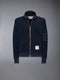 LOOPBACK 4-BAR JACKET - NAVY