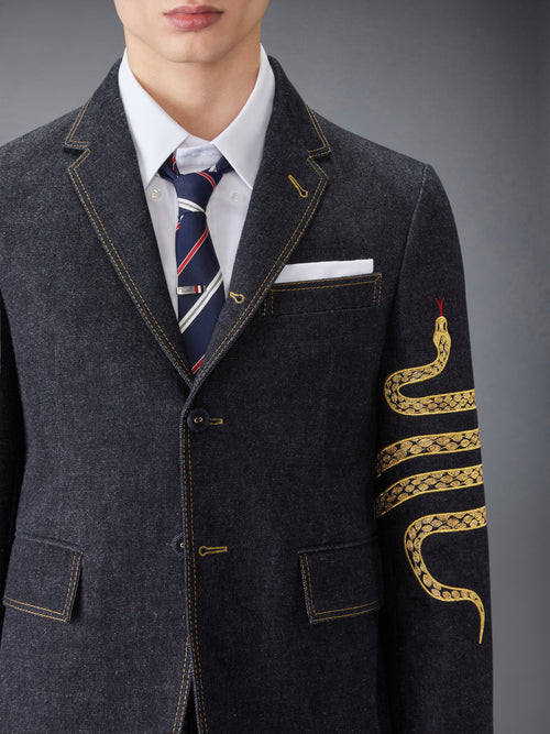 LUNAR NEW YEAR DENIM SPORTCOAT