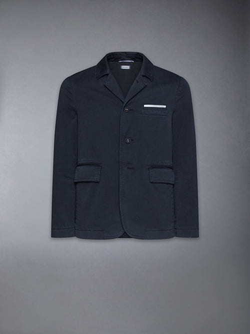 COTTON TWILL CUTAWAY JACKET