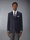 CRISPY WOOL UNSTRUCTURED SACK SPORT COAT - NAVY