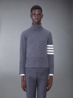 CASHMERE 4-BAR CLASSIC TURTLENECK