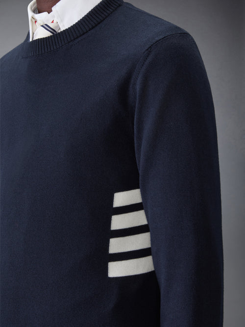 COTTON 4-BAR PULLOVER