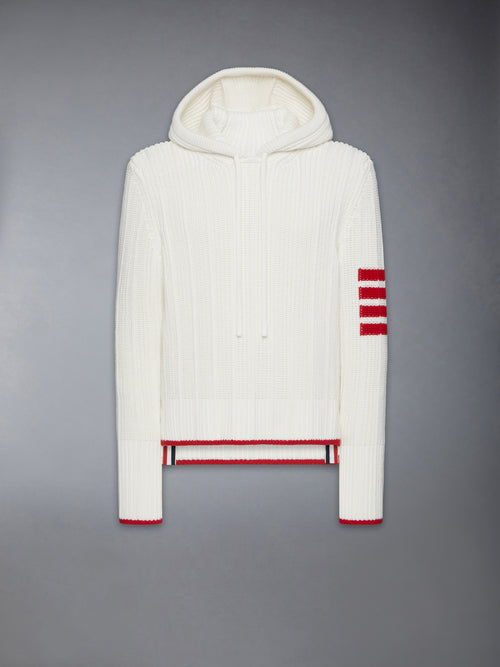 COTTON 4-BAR HOODIE