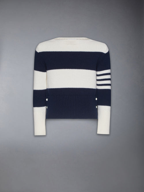 MERINO WOOL 4-BAR PULLOVER