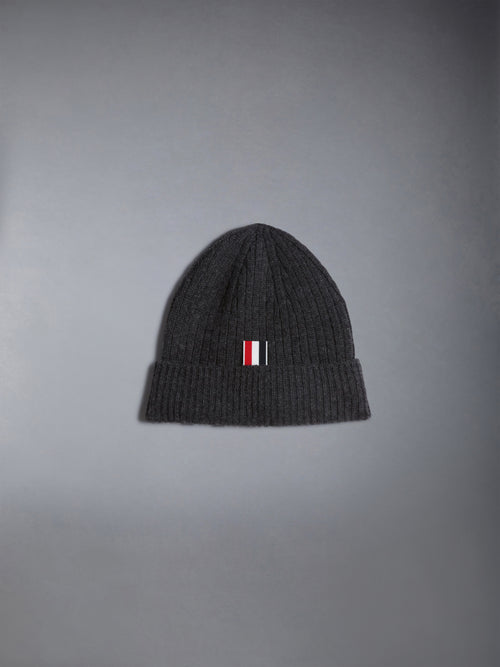 CASHMERE RIB 4-BAR HAT