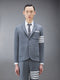 WOOL 4-BAR SPORT COAT - MED GREY