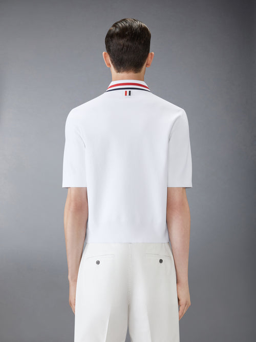 STRETCH VISCOSE TENNIS POLO