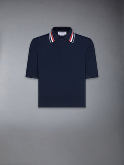 STRETCH VISCOSE TENNIS POLO