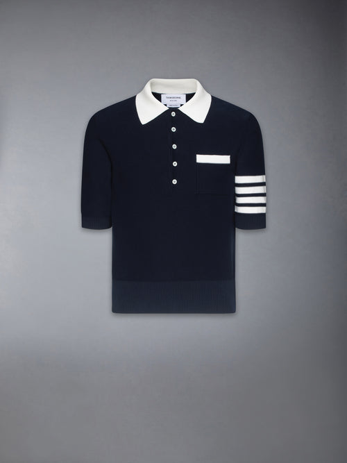 COTTON 4-BAR RELAXED FIT HECTOR POLO