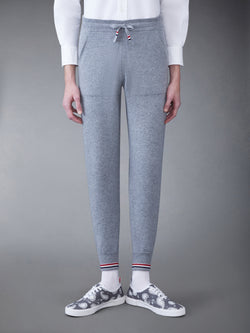 CASHMERE STRIPE SWEATPANTS