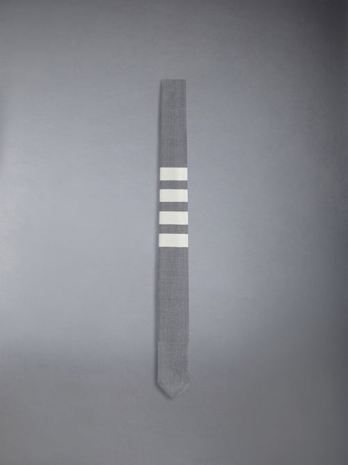 Plain Weave 4-Bar Classic Tie