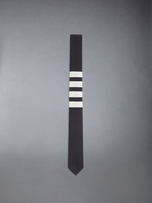 Plain Weave 4-Bar Classic Tie