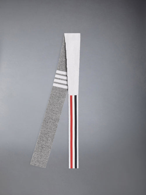 4-Bar stripe cashmere tie