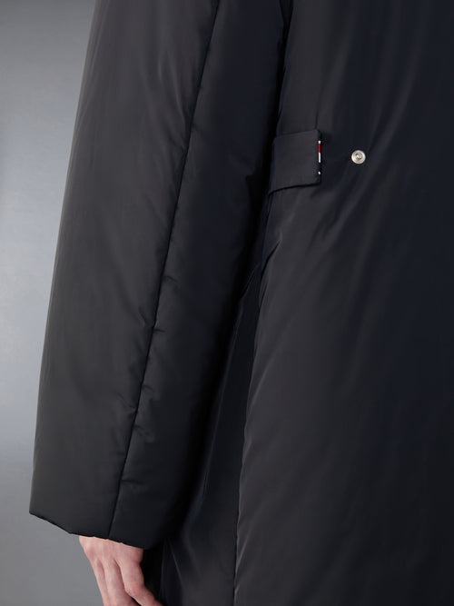 POLY TWILL TECH DOWN FILLED HOODED  JACKET