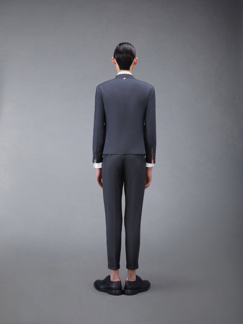 TWILL HIGH ARMHOLE SUIT AND TIE