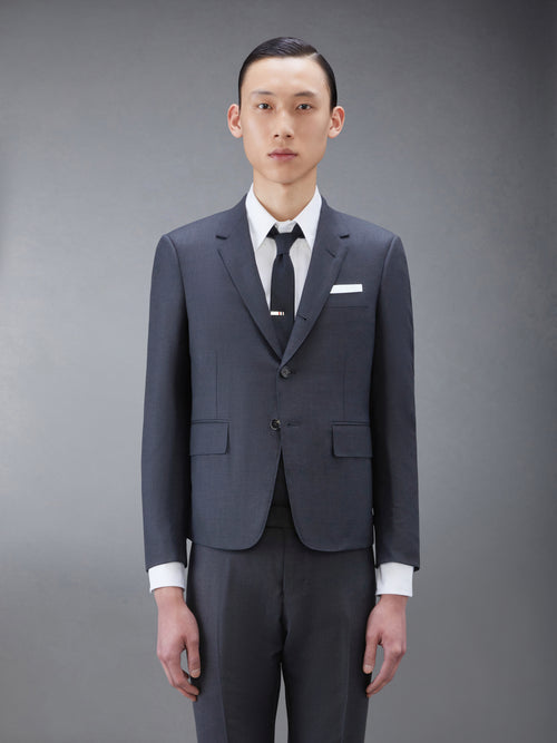 TWILL HIGH ARMHOLE SUIT AND TIE