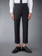 CLASSIC TWILL BACKSTRAP TROUSERS - CHARCOAL