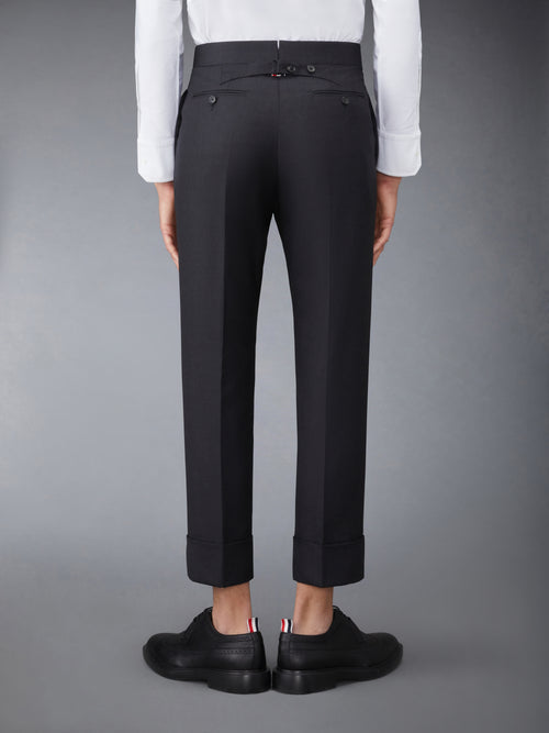 CLASSIC TWILL BACKSTRAP TROUSERS