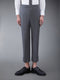 CLASSIC TWILL BACKSTRAP TROUSERS - MED GREY