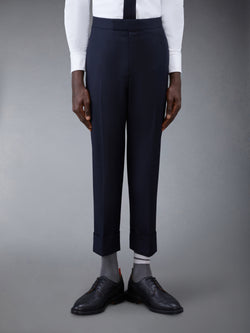 CLASSIC TWILL BACKSTRAP TROUSERS