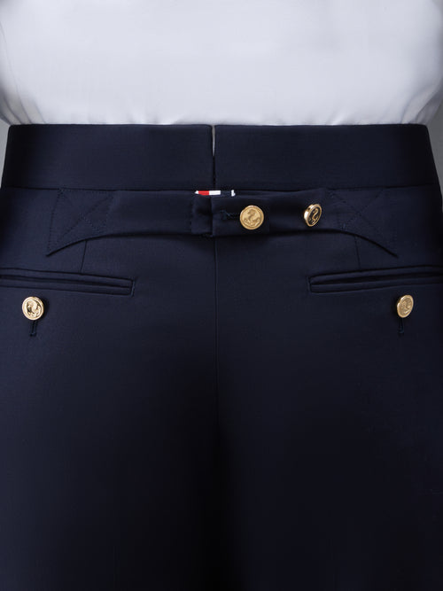 CLASSIC TWILL BACKSTRAP TROUSERS