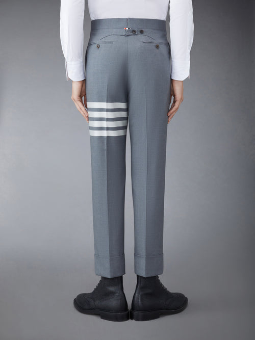 PLAIN WEAVE 4-BAR TROUSERS