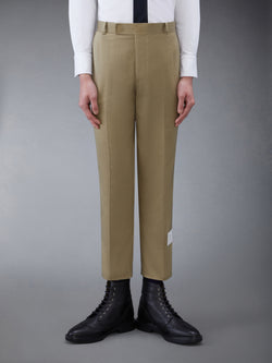 COTTON TWILL CHINO TROUSERS