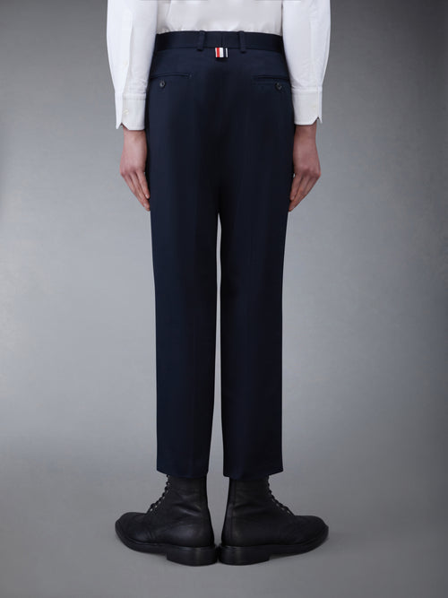 COTTON TWILL CHINO TROUSERS