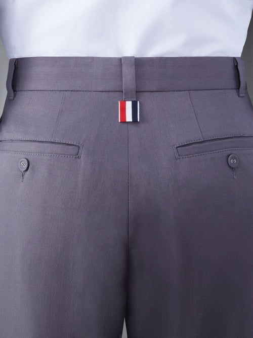 COTTON 4-BAR STRAIGHT LEG TROUSER