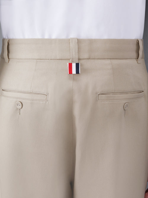 COTTON 4-BAR STRAIGHT LEG TROUSER