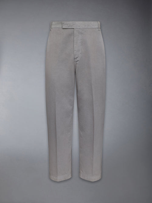 COTTON TWILL UTILITY TROUSERS