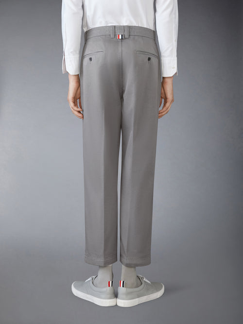 COTTON TWILL UTILITY TROUSERS