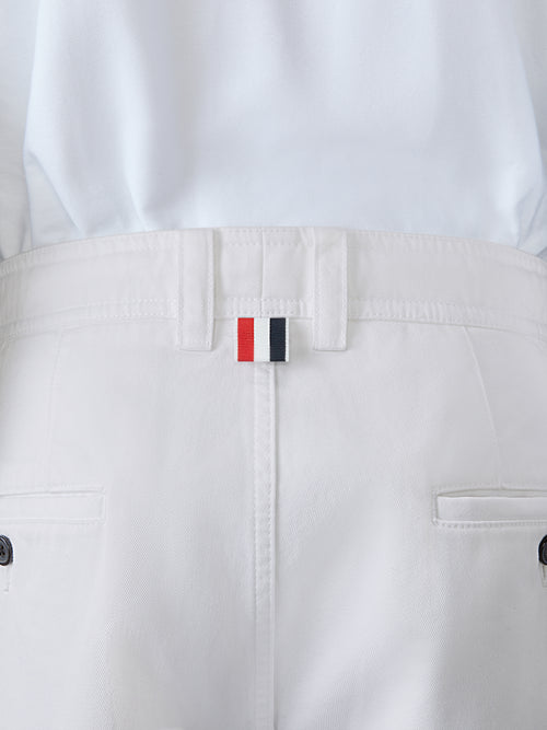 COTTON TWILL UTILITY TROUSERS