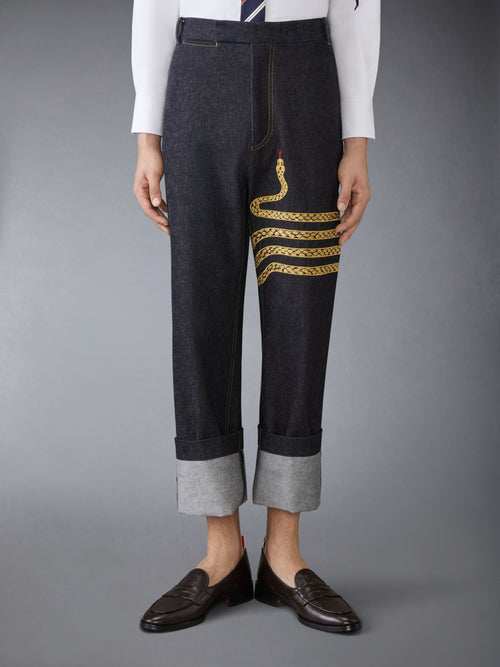 LUNAR NEW YEAR STRAIGHT LEG TROUSER