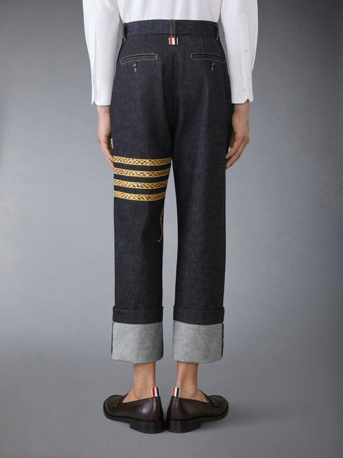 LUNAR NEW YEAR STRAIGHT LEG TROUSER