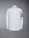 LUNAR NEW YEAR STRAIGHT FIT DENIM SHIRT - WHITE