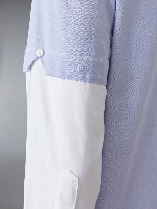 OXFORD STACKED SLEEVE SHIRT