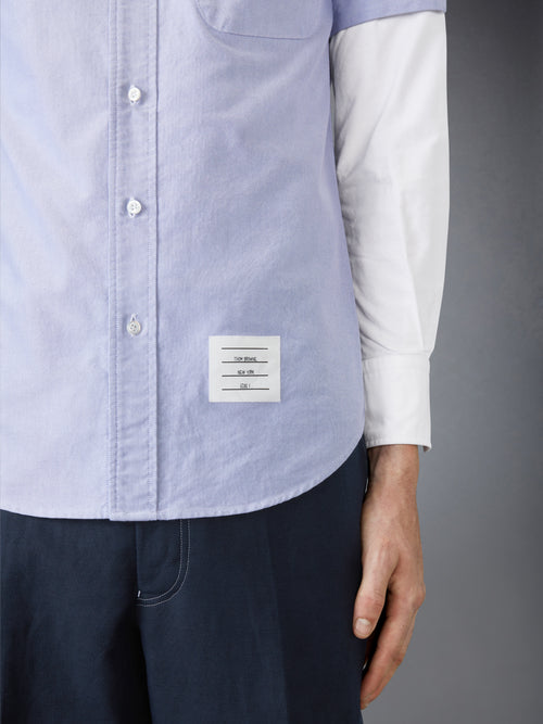 OXFORD STACKED SLEEVE SHIRT