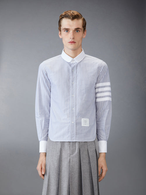 OXFORD 4-BAR SHADOW PINSTRIPE SHIRT