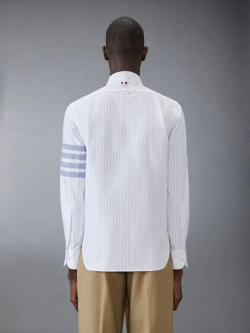 OXFORD 4-BAR SHADOW PINSTRIPE SHIRT