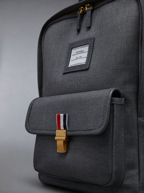 Super 120's Twill Front Pocket School Backpack