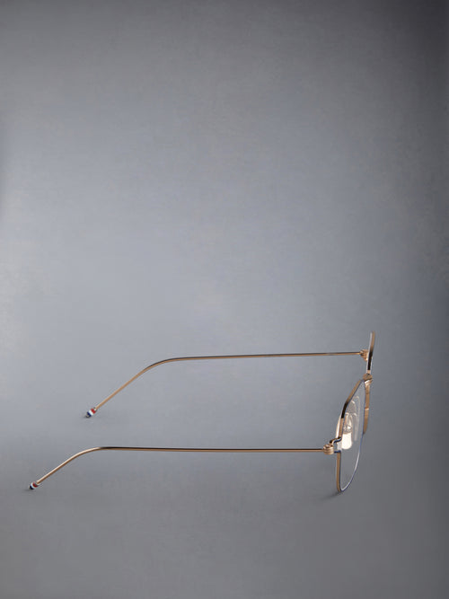 TITANIUM SQUARE EYEGLASSES