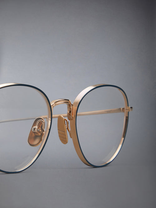 TITANIUM ROUND EYEGLASSES