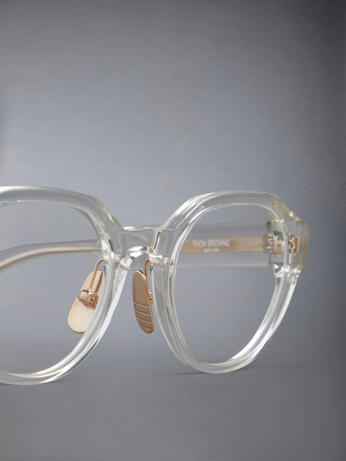 ACETATE ROUND EYEGLASSES