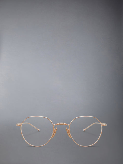 TITANIUM ROUND EYEGLASSES