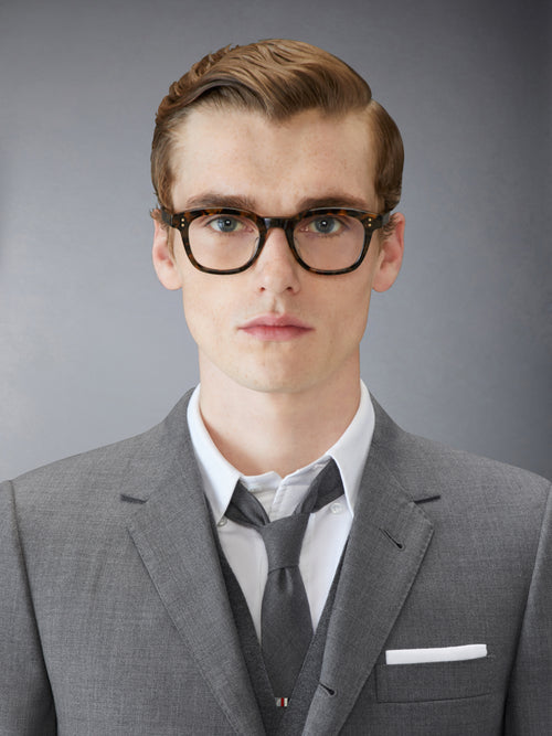 TOKYO TORTOISE ACETATE RECTANGULAR EYEGLASSES