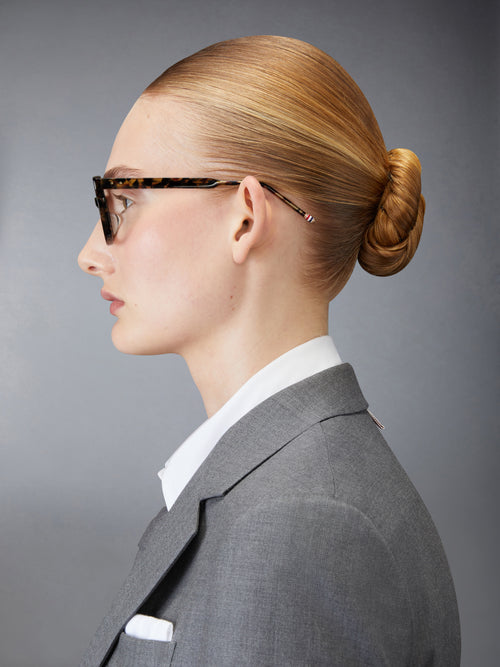 TOKYO TORTOISE ACETATE RECTANGULAR EYEGLASSES