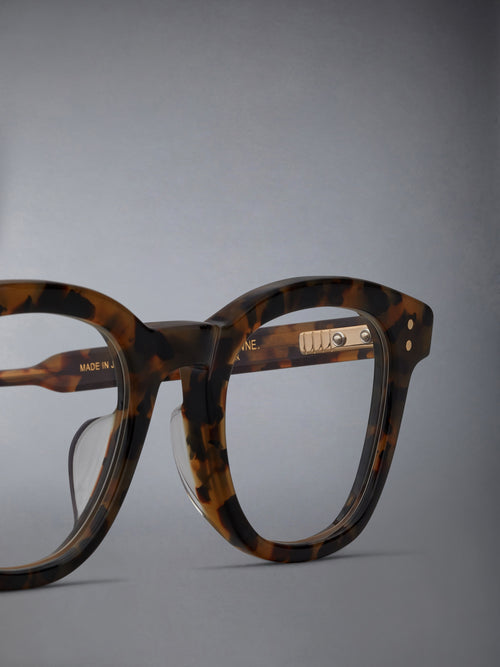 TOKYO TORTOISE ACETATE RECTANGULAR EYEGLASSES