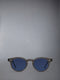 ACETATE ROUND SUNGLASSES - LIGHT GREY