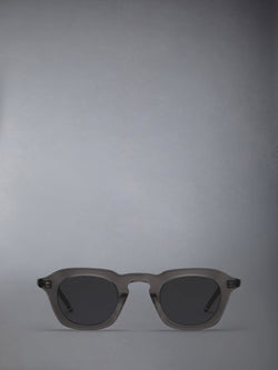 ACETATE OVAL SUNGLASSES